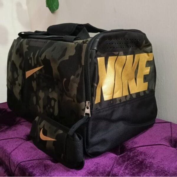 Nike CAMO Sports Training Duffel Bag Gym & Travel- CAMO