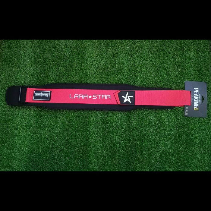 LARA★STAR Weight Lifting Belt – RED
