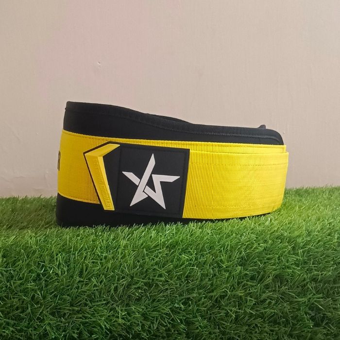 LARA★STAR Weight Lifting Belt – YELLOW