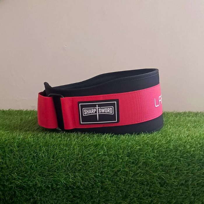 LARA★STAR Weight Lifting Belt – RED