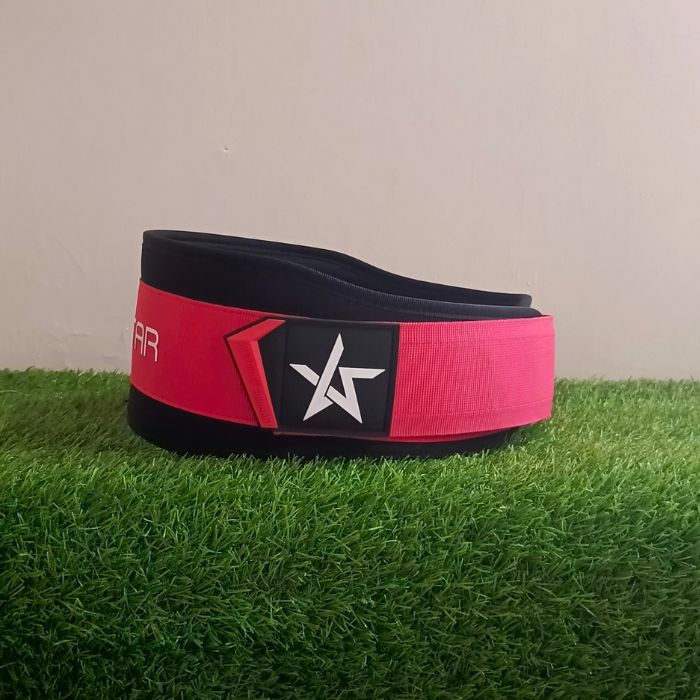 LARA★STAR Weight Lifting Belt – RED