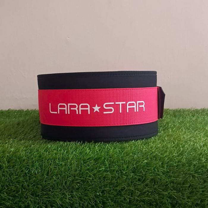 LARA★STAR Weight Lifting Belt – RED