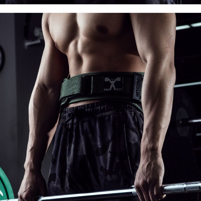 LARA * STAR Army Green Weight Lifting Belt