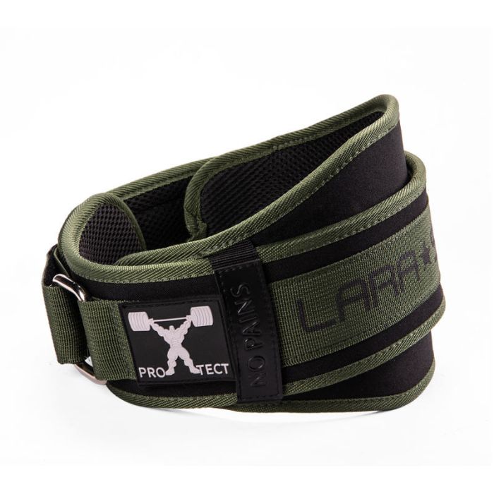 LARA * STAR Army Green Weight Lifting Belt