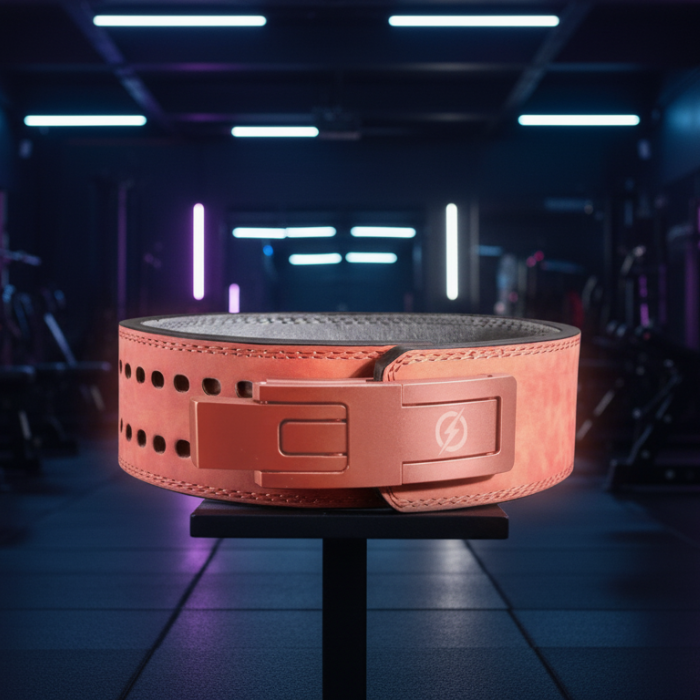 Lever Leather Power Lifting 13mm BELT- ROGUE ROSE