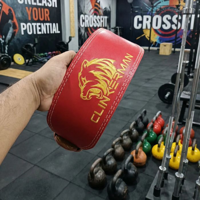 Weight Lifting Belt Advanced Back Support & Power Stability- RED