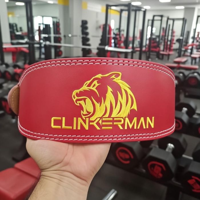 Weight Lifting Belt Advanced Back Support & Power Stability- RED