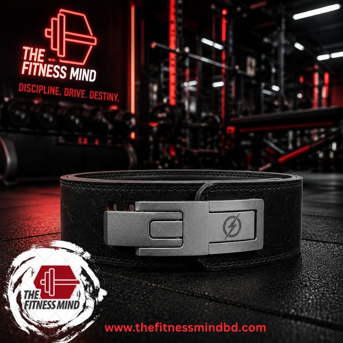 Lever Leather Power Lifting 13mm BELT- Black