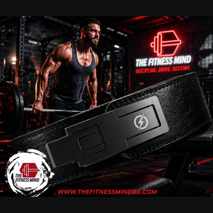 Lever Leather Power Lifting 13mm BELT- Black