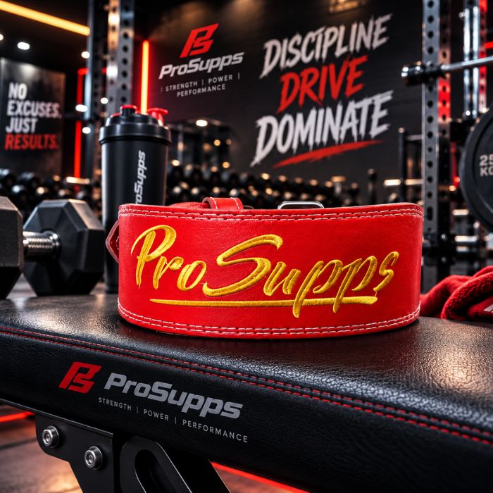 ProSupps Weightlifting Belt- RED