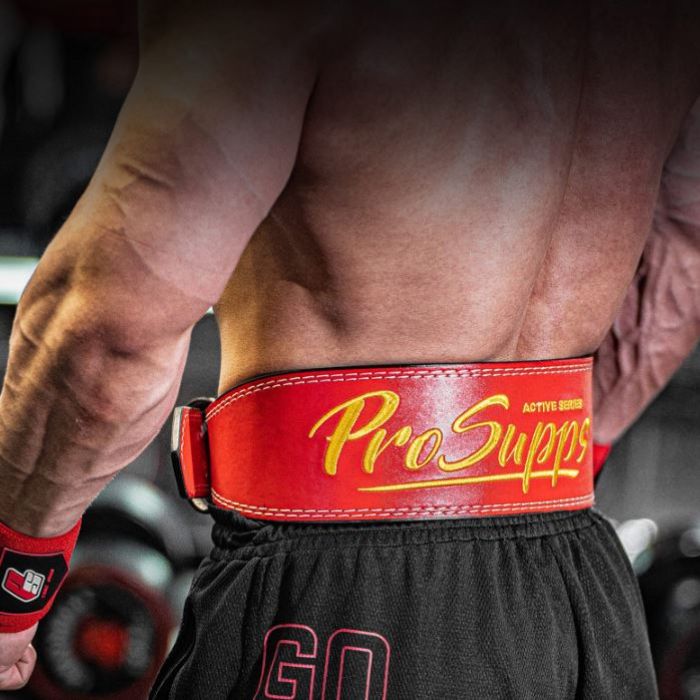 ProSupps Weightlifting Belt- RED