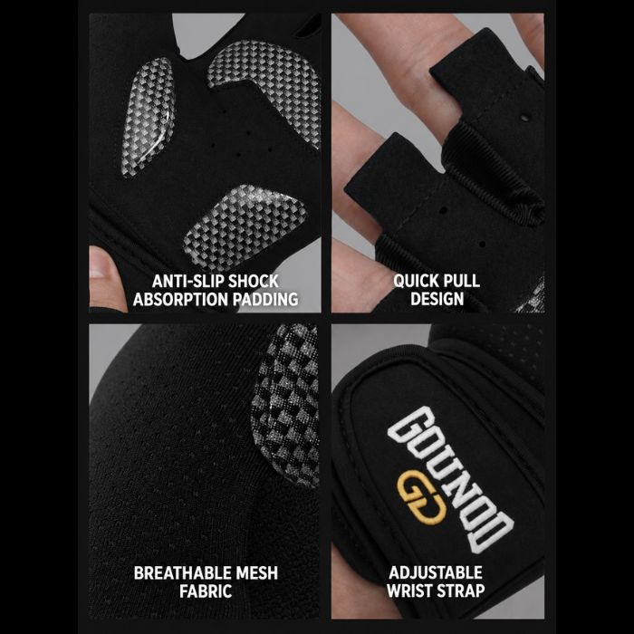GOUNOD GL047 Fitness Half Finger Gloves