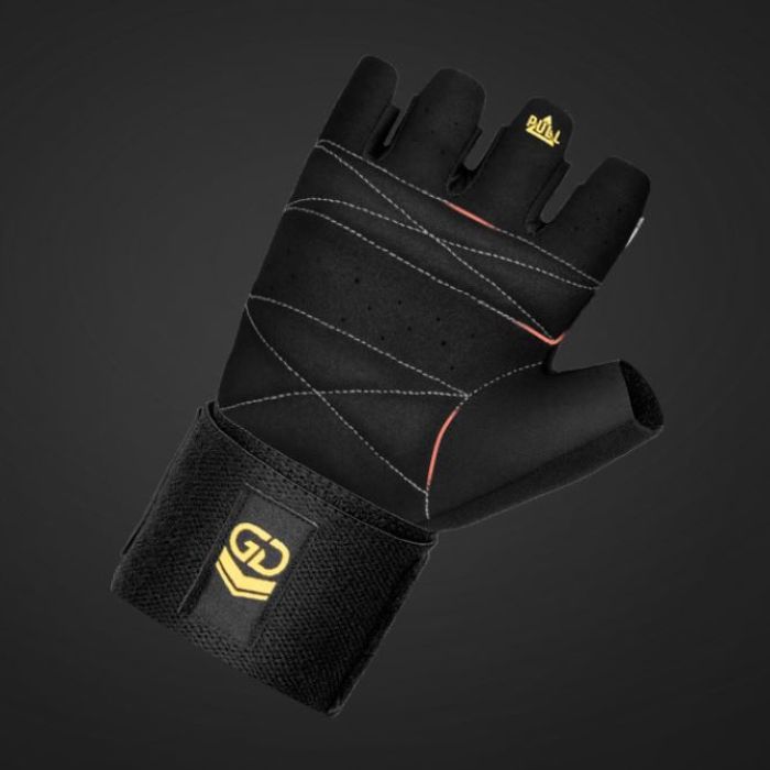 Gounod GL081 Premium Fitness Half-Finger Gloves- BLACK