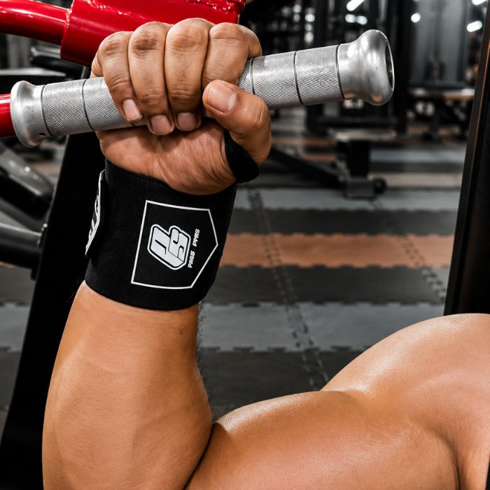 PROSUPPS PS3 Generation Wrist Wraps-BLACK WHITE