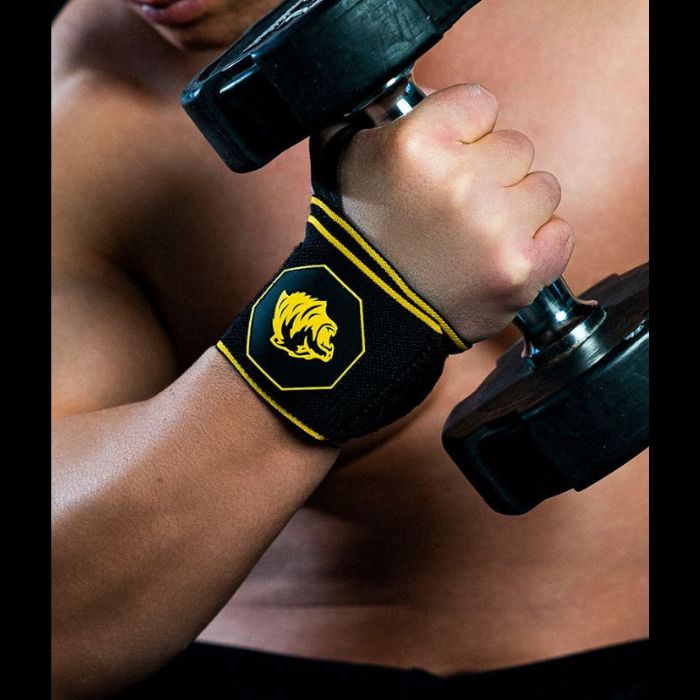 CLINGERMAN Wrist Wraps Anti-slip Silicone- BLACK GOLD