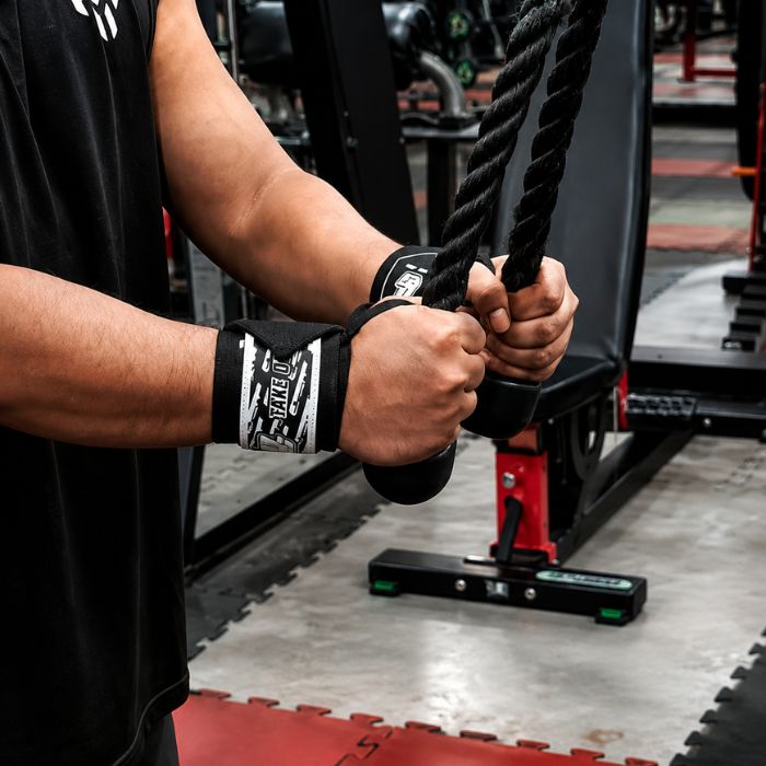 PROSUPPS PS3 Generation Wrist Wraps-BLACK WHITE
