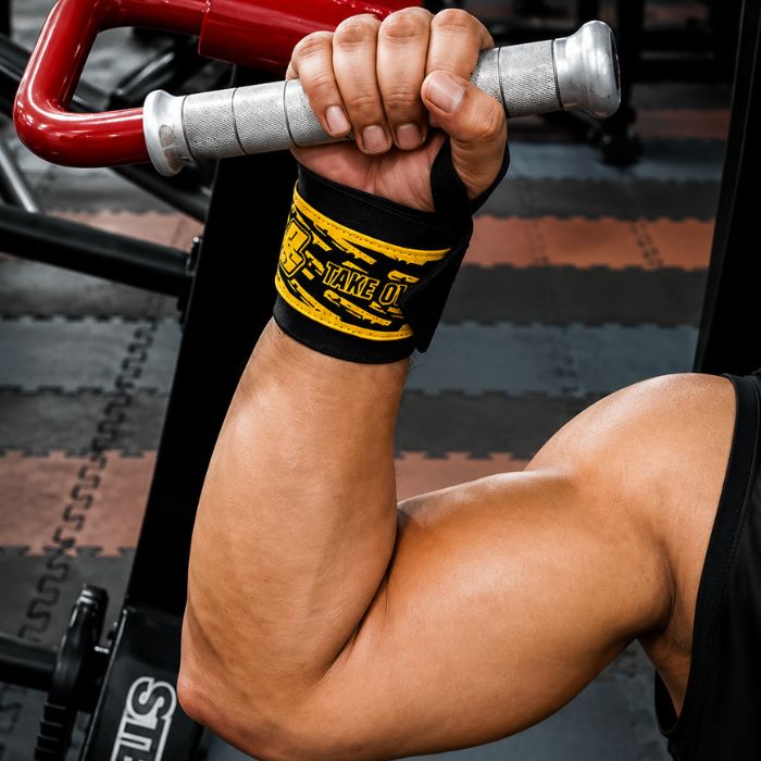 PROSUPPS PS3 Generation Wrist Wraps- BLACK GOLD