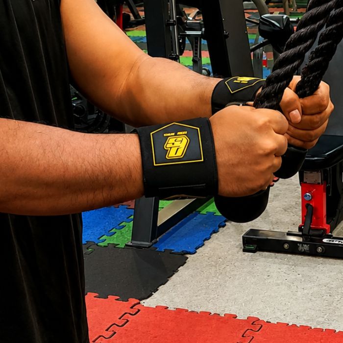 PROSUPPS PS3 Generation Wrist Wraps- BLACK GOLD