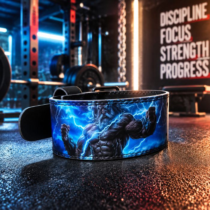 Zeus Lightning Weightlifting Belt