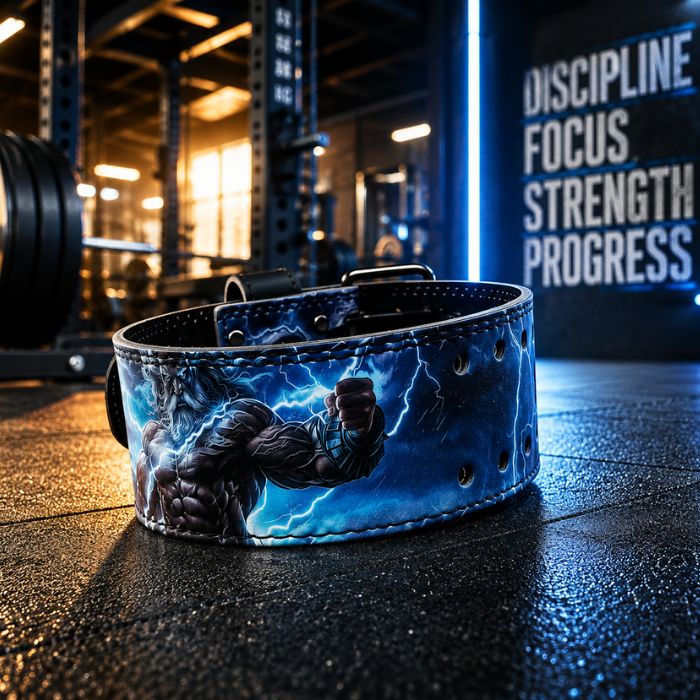 Zeus Lightning Weightlifting Belt