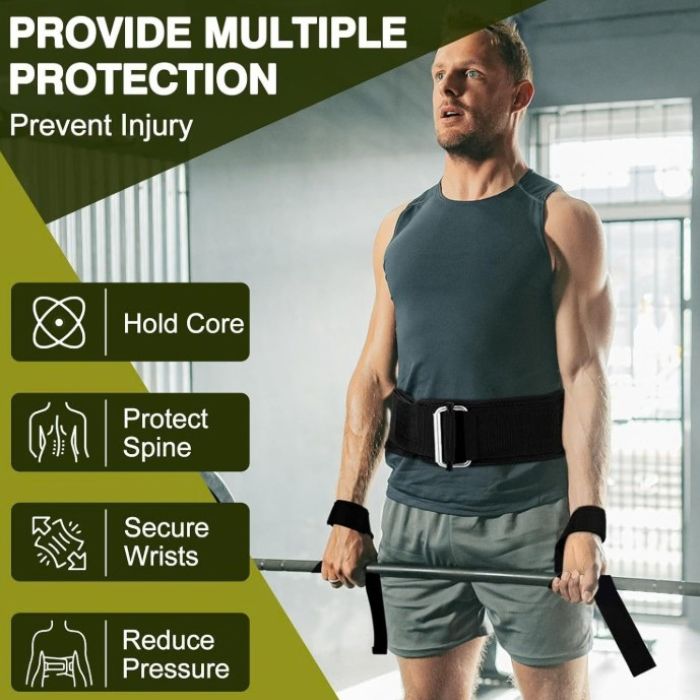 Eva Strength Weightlifting Belt Waist Protector- BLACK