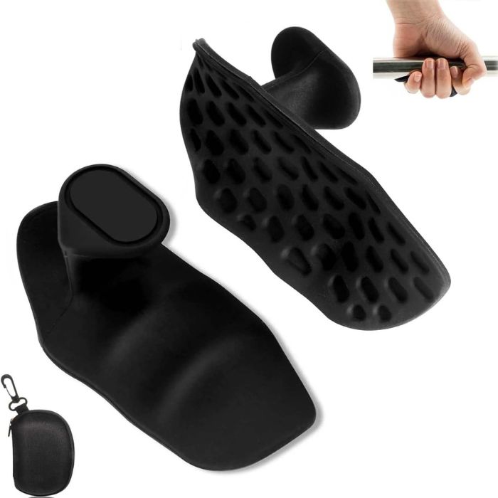 Weightlifting Non-Slip Grips- BLACK