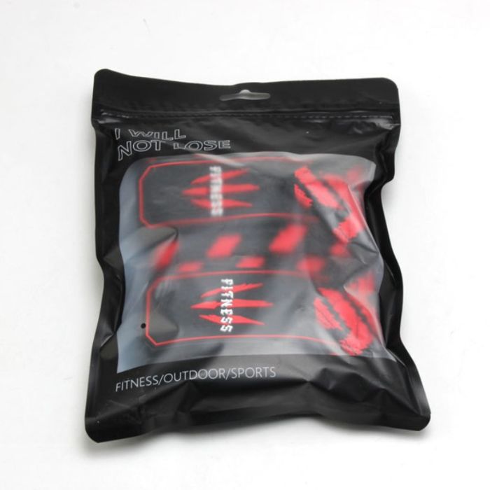 Premium Wrist Wraps- BLACK RED