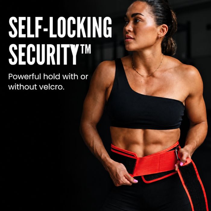 Eva Strength Weightlifting Belt Waist Protector- RED