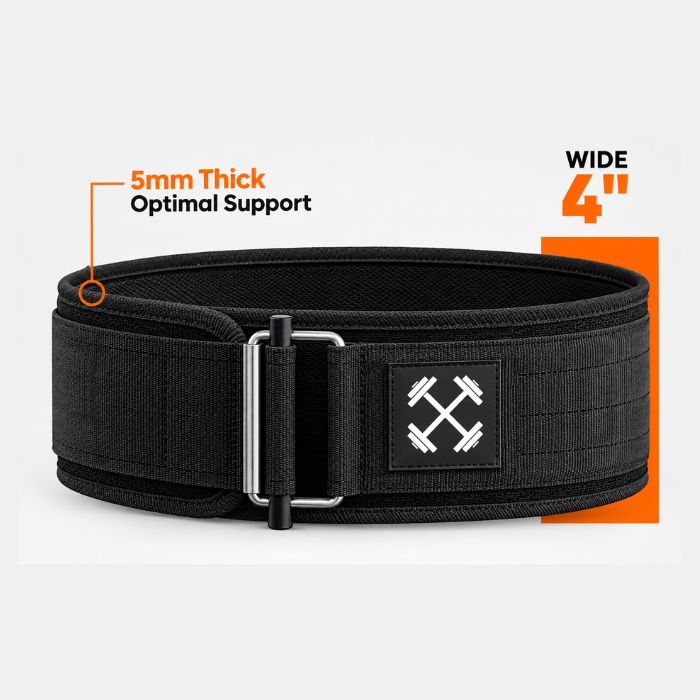 Eva Strength Weightlifting Belt Waist Protector- BLACK